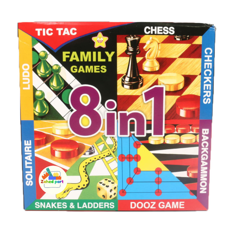 خرید آنلاین 8 بازی به صورت تک و عمده