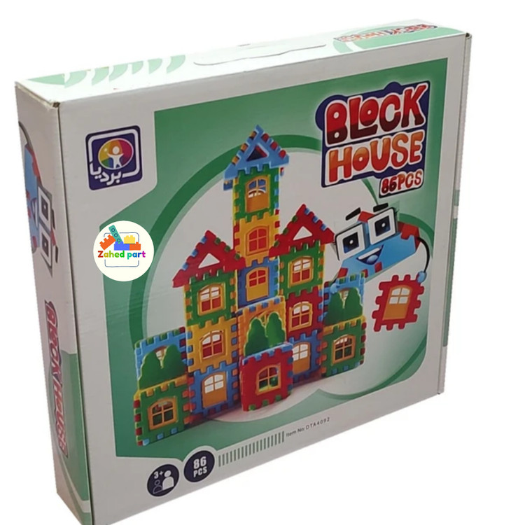 خرید آنلاین خانه بلوکی 86 قطعه 4092 به صورت تک و عمده