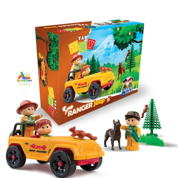 خرید آنلاین لگو ماشین جیپ به صورت تک و عمده