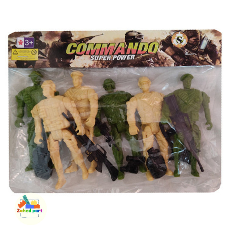 خرید آنلاین سرباز 6عددی بزرگ به صورت تک و عمده