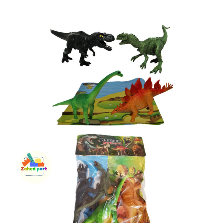 خرید آنلاین باغ وحش دایناسور بزرگ سفره ای به صورت تک و عمده