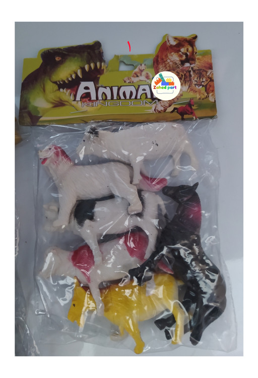 خرید آنلاین باغ وحش 6 عددی کوچک خارجی به صورت تک و عمده