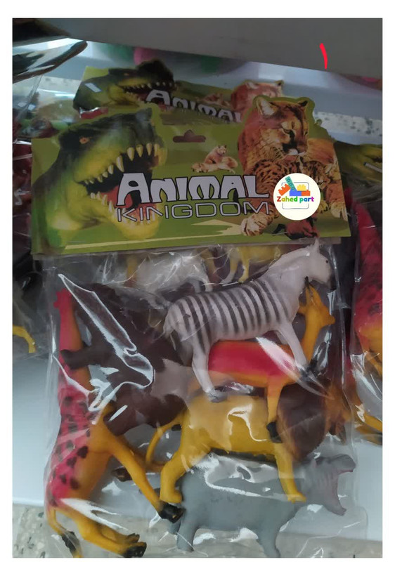 خرید آنلاین باغ وحش 6و8 عددی خارجی به صورت تک و عمده