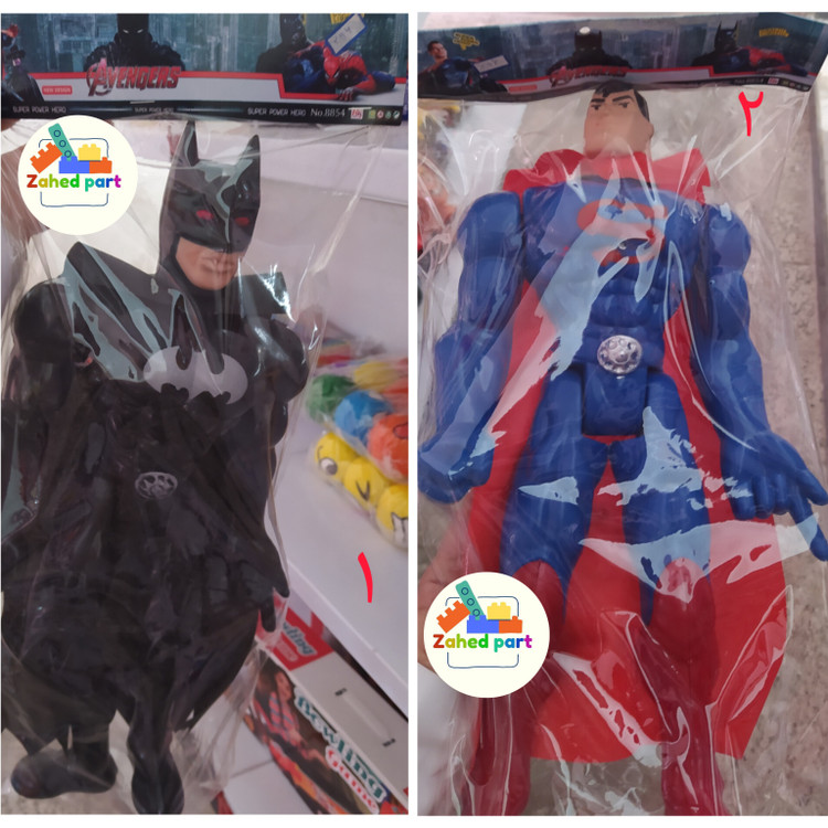 خرید آنلاین اسپایدرمن/بتمن/سوپرمن بزرگ چراغدار به صورت تک و عمده