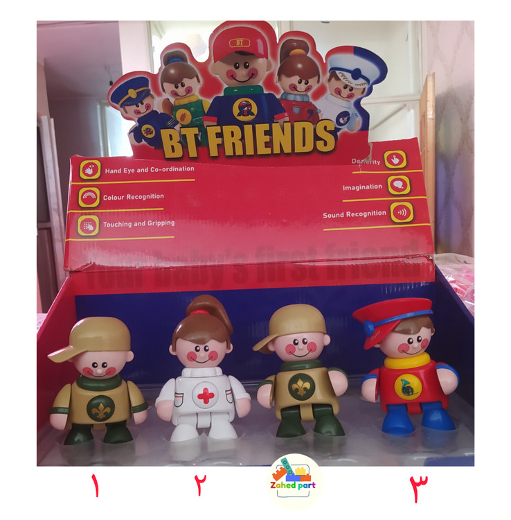 خرید آنلاین آدمک متحرکBT به صورت تک و عمده