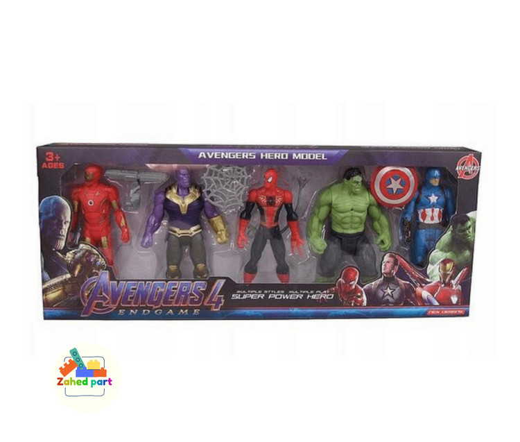 خرید آنلاین فیگور اونجرز 5عددی جعبه ای به صورت تک و عمده