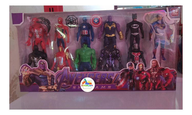 خرید فیگور اونجرز 11عددی جعبه ای به صورت تک و عمده