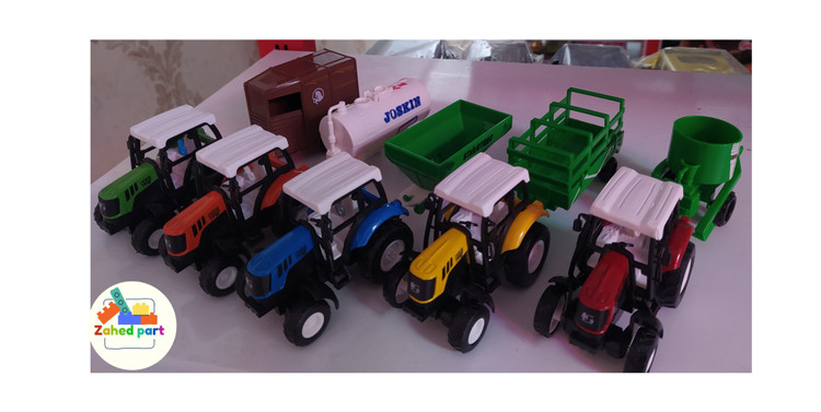 خرید آنلاین ماشین فلزی تراکتور یدک کش به صورت تک و عمده