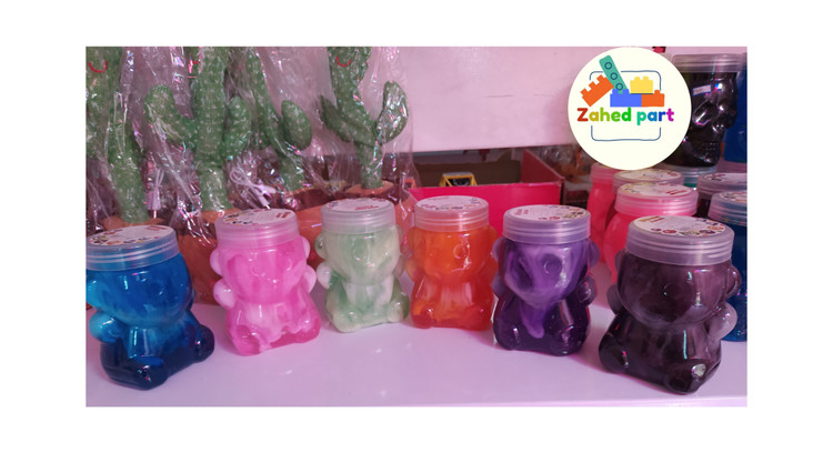 خرید آنلاین اسلایم خرسی e_bruz به صورت تک و عمده