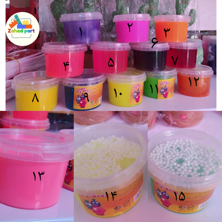 خرید آنلاین اسلایم 300 گرمی e_bruz به صورت تک و عمده