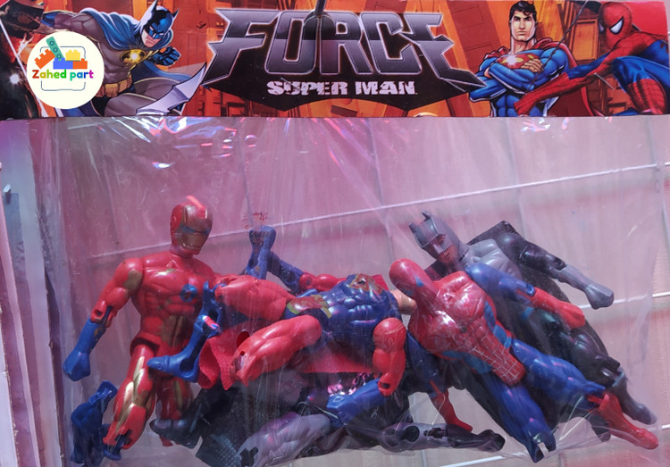 خرید آنلاین ست شخصیت سلفونی اسپایدر من و ... به صورت تک و عمده