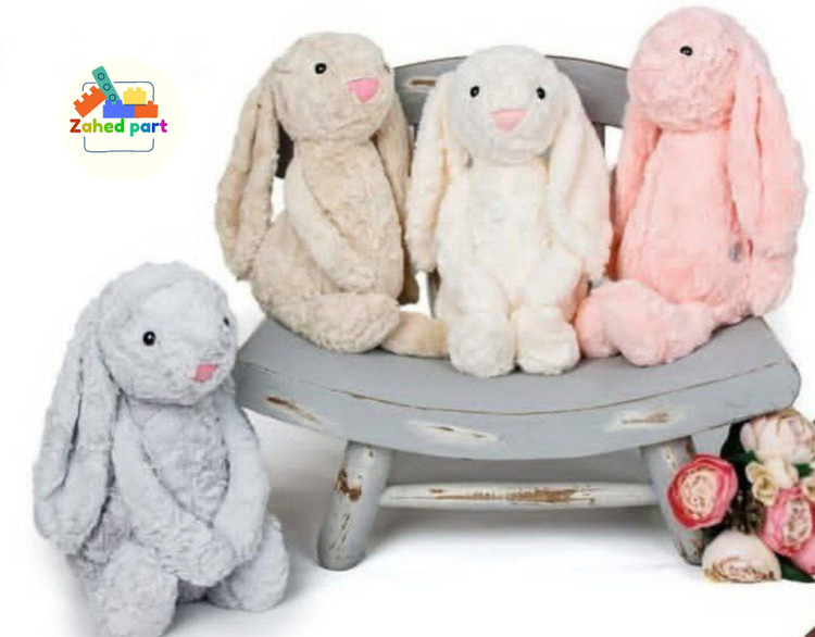 خرید آنلاین خرگوش جلی کت 55سانتی وارداتی به صورت تک و عمده