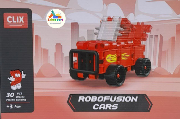 خرید آنلاین کلیکس 30 قطعه ایسوز.ربات آتش نشان.ربات پلیس به صورت تک و عمده