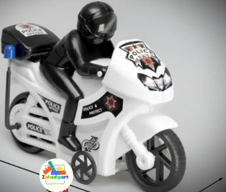 خرید آنلاین اسباب بازی موتور سوار پلیس بزرگ به صورت تک و عمده