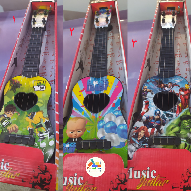 خرید آنلاین گیتار 45 سانتی فانتزی به صورت تک و عمده