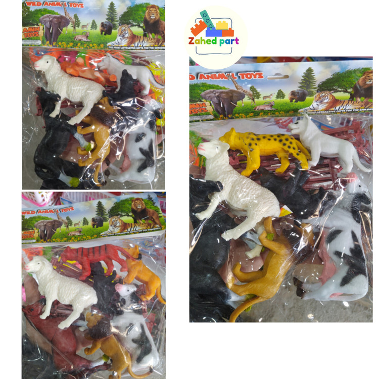 خرید آنلاین باغ وحش 7عددی 729 به صورت تک و عمده